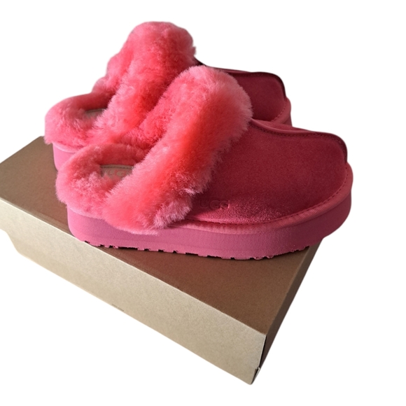 UGG Disquette Slipper Pink Glow 5 - Picture 2 of 6